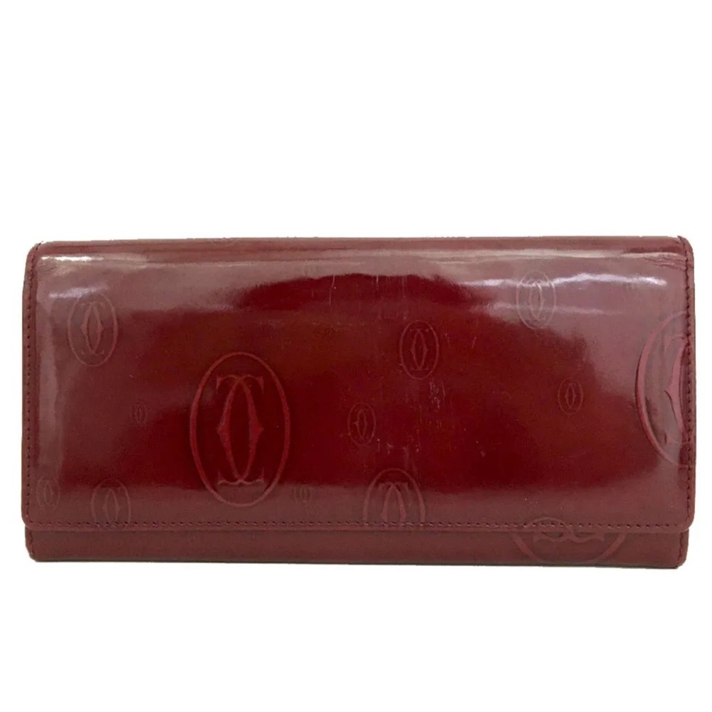 Beautiful Bordeaux Cartier Wallet